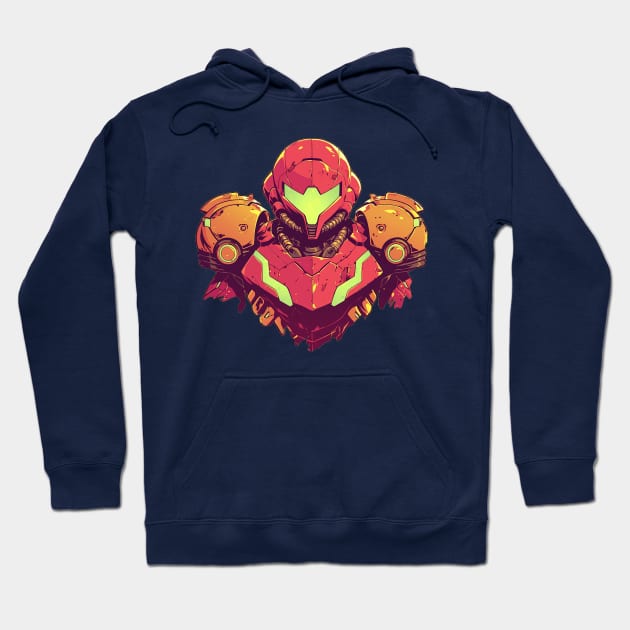 metroid Hoodie by boxermaniac